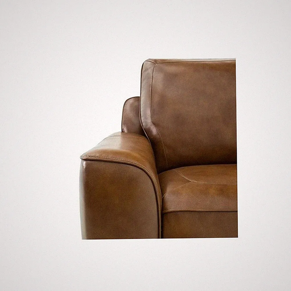 Liberty Furniture Blake Power Reclining Sofa Loveseat & Recliner - Brown Leather