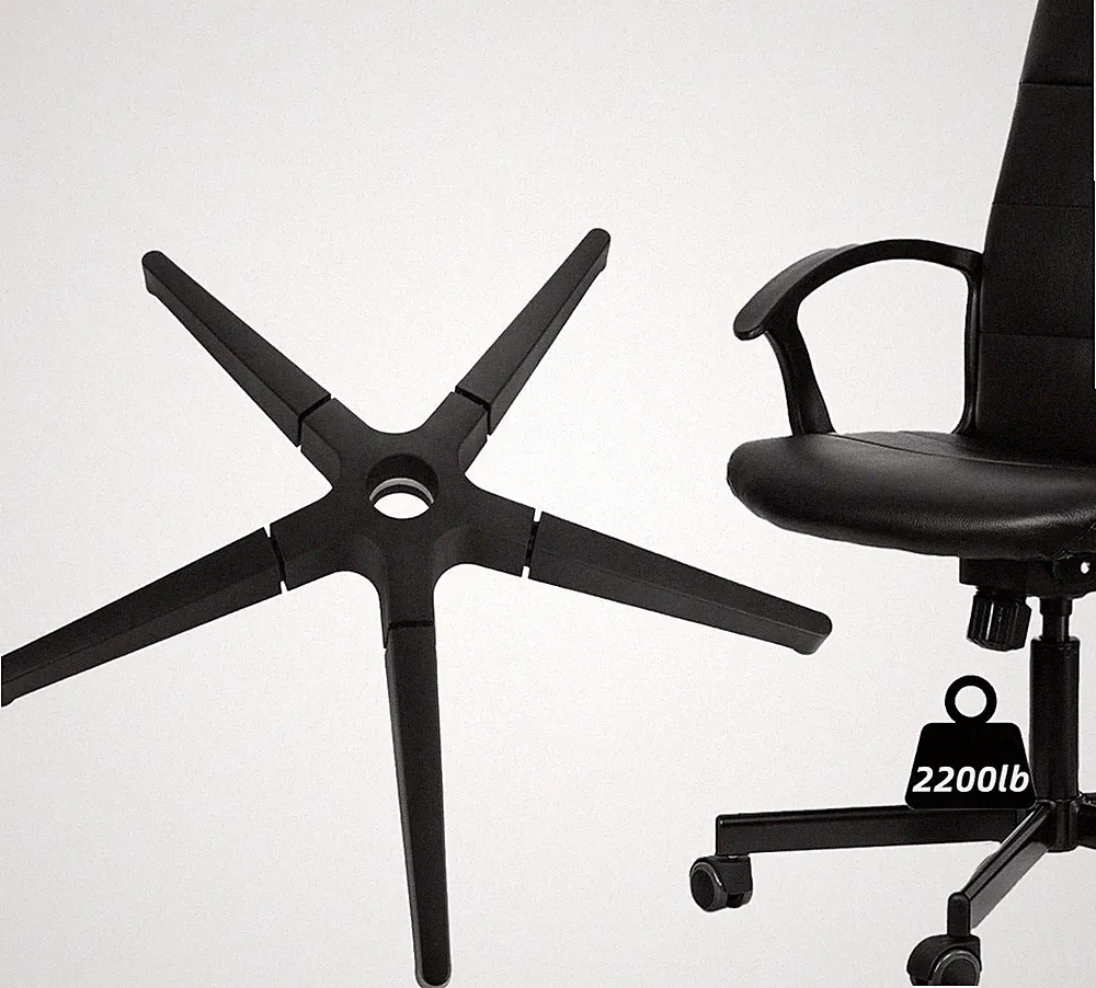 Office Chair Base Parts Heavy Duty, Bear Capacity 2200 lbs, 28 Inch Desk Chai...
